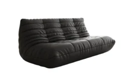 Designer 3 Sitzer Sofa Calmo in Echtleder