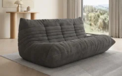 Designer 3 Sitzer Sofa Calmo in Cord