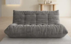 Designer 3 Sitzer Sofa Calmo in Cord