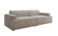 Designer 3 Sitzer Sofa Monza in Samt