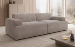 Designer 3 Sitzer Sofa Monza in Cord