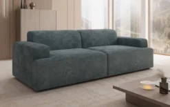 Designer 3 Sitzer Sofa Monza in Cord