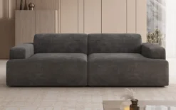 Designer 3 Sitzer Sofa Monza in Cord