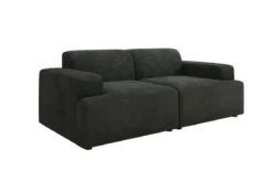 Designer 2 Sitzer Sofa Monza in Cord
