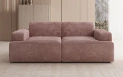 Designer 2 Sitzer Sofa Monza in Cord