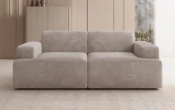 Designer 2 Sitzer Sofa Monza in Cord