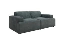 Designer 2 Sitzer Sofa Monza in Cord