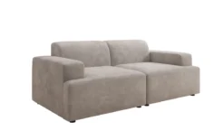 Designer 2 Sitzer Sofa Monza in Samt