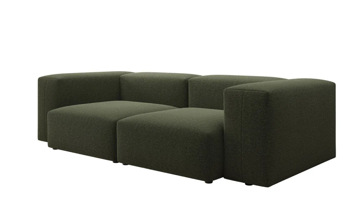 Designer 2 Sitzer Sofa Snug in Bouclé