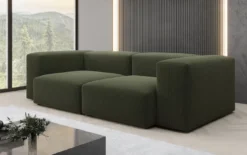 Designer 2 Sitzer Sofa Snug in Bouclé
