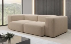 Designer 2 Sitzer Sofa Snug in Bouclé