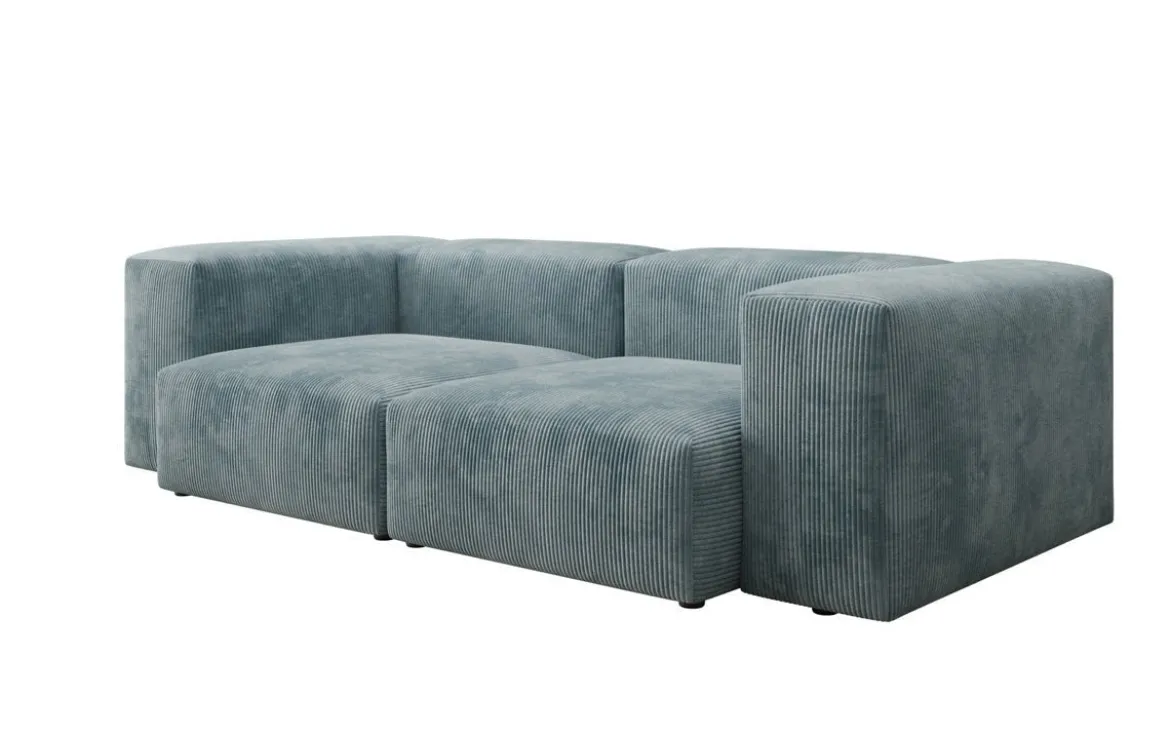 Designer 2 Sitzer Sofa Snug in Cord
