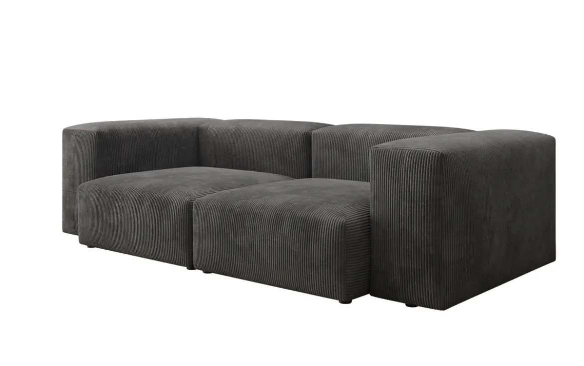 Designer 2 Sitzer Sofa Snug in Cord