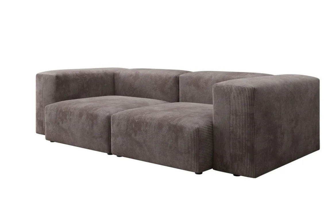 Designer 2 Sitzer Sofa Snug in Cord