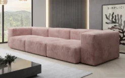 Designer 3 Sitzer Sofa Snug in Cord