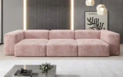 Designer 3 Sitzer Sofa Snug in Cord
