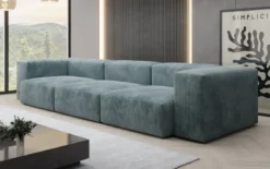 Designer 3 Sitzer Sofa Snug in Cord
