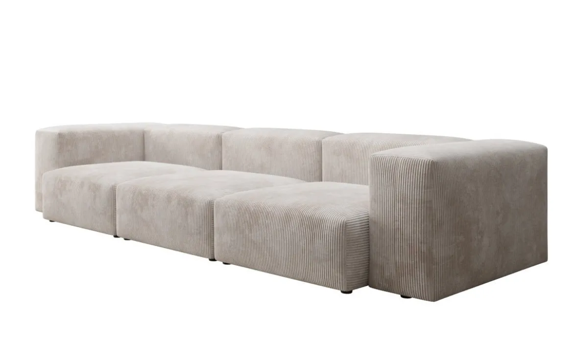Designer 3 Sitzer Sofa Snug in Cord
