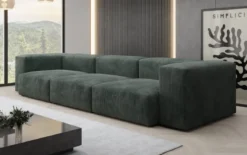 Designer 3 Sitzer Sofa Snug in Cord