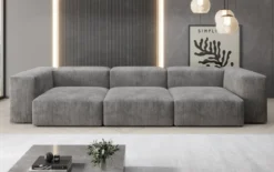 Designer 3 Sitzer Sofa Snug in Cord