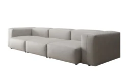 Designer 3 Sitzer Sofa Snug in Echtleder