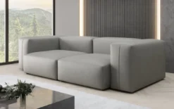 Designer 2 Sitzer Sofa Snug in Echtleder