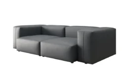 Designer 2 Sitzer Sofa Snug in Echtleder
