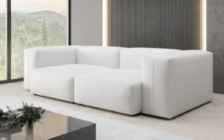 Designer 2 Sitzer Sofa Snug in Echtleder