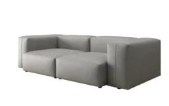 Designer 2 Sitzer Sofa Snug in Echtleder