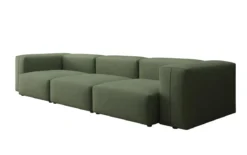 Designer 3 Sitzer Sofa Snug in Stoff