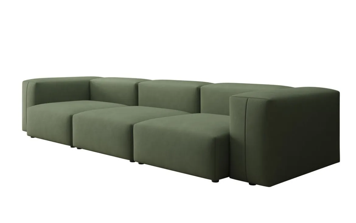 Designer 3 Sitzer Sofa Snug in Stoff