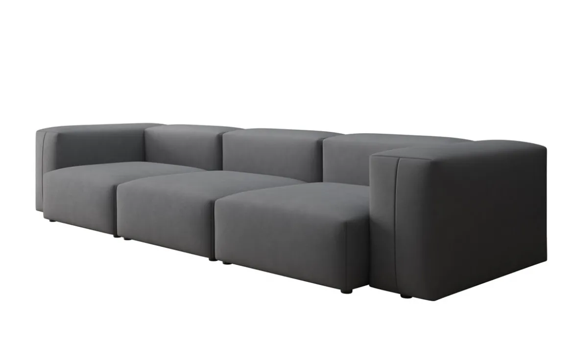Designer 3 Sitzer Sofa Snug in Stoff