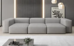 Designer 3 Sitzer Sofa Snug in Stoff