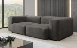 Designer 2 Sitzer Sofa Snug in Samt