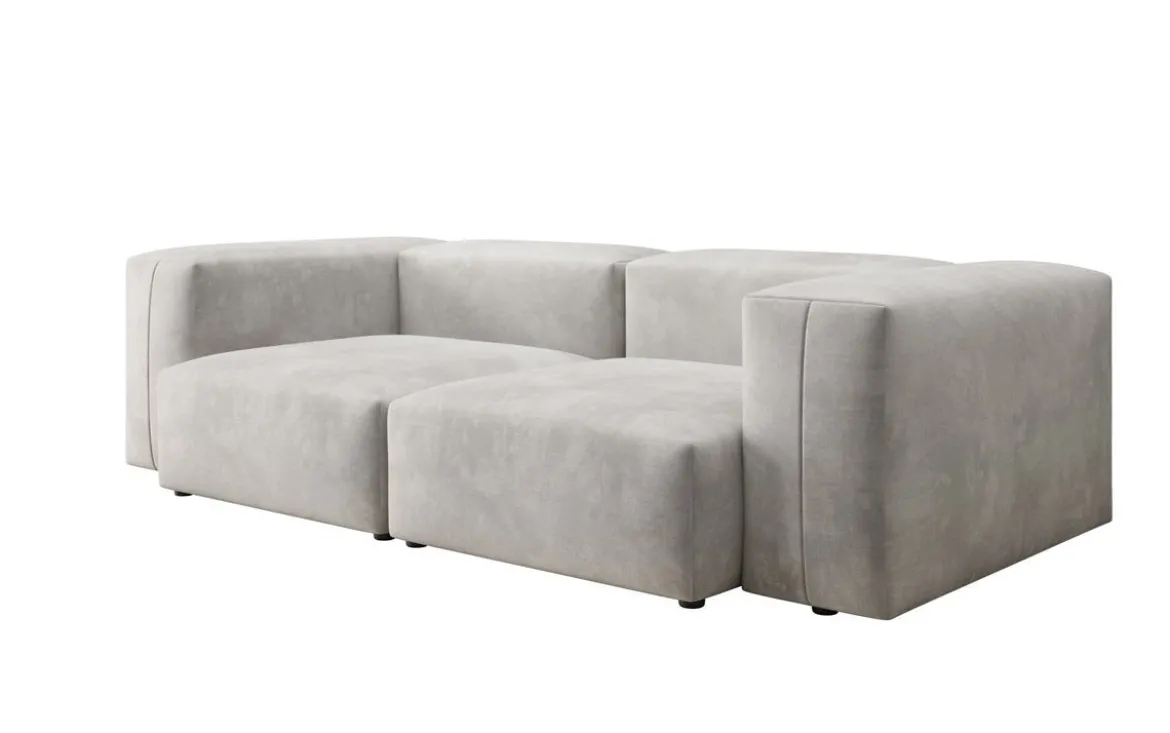 Designer 2 Sitzer Sofa Snug in Samt