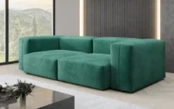 Designer 2 Sitzer Sofa Snug in Samt