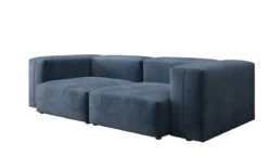 Designer 2 Sitzer Sofa Snug in Samt