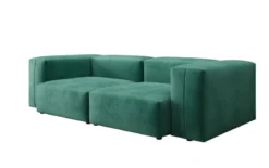 Designer 2 Sitzer Sofa Snug in Samt