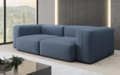 Designer 2 Sitzer Sofa Snug in Stoff