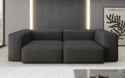 Designer 2 Sitzer Sofa Snug in Stoff