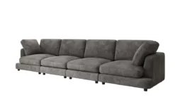 Designer 4 Sitzer Sofa Thalessa in Cord
