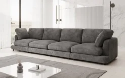Designer 4 Sitzer Sofa Thalessa in Cord