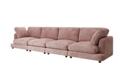Designer 4 Sitzer Sofa Thalessa in Cord
