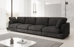 Designer 4 Sitzer Sofa Thalessa in Cord