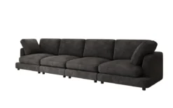 Designer 4 Sitzer Sofa Thalessa in Cord