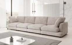 Designer 4 Sitzer Sofa Thalessa in Cord