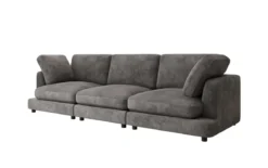 Designer 3 Sitzer Sofa Thalessa in Cord
