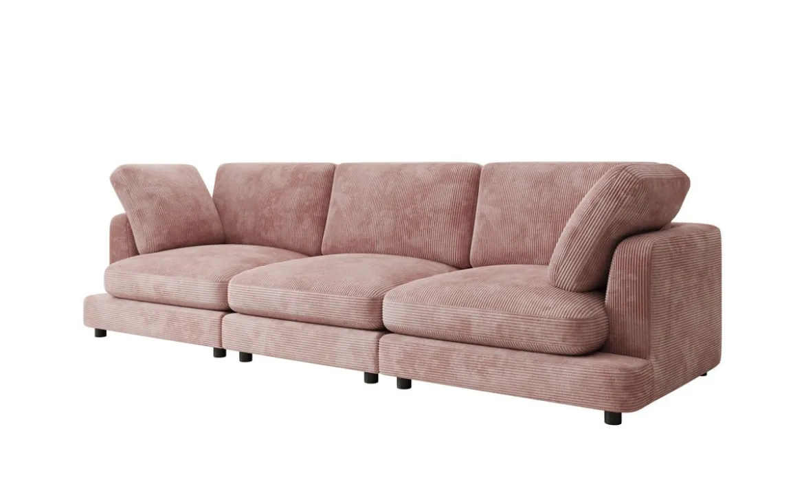 Designer 3 Sitzer Sofa Thalessa in Cord