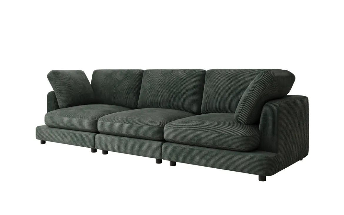 Designer 3 Sitzer Sofa Thalessa in Cord
