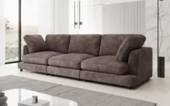 Designer 3 Sitzer Sofa Thalessa in Cord